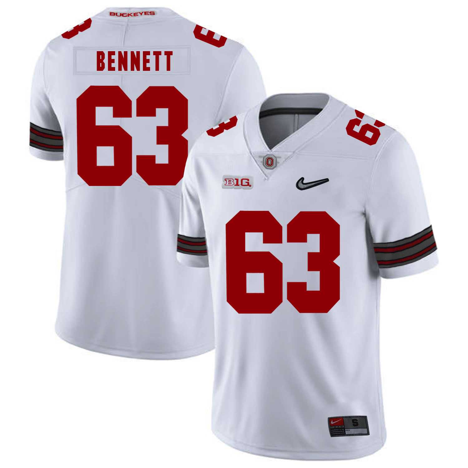 Ohio State Buckeyes 63 Michael Bennett IV White Diamond Nike Logo College Football Jersey Dzhi,We sell and wholesale Ohio State Buckeyes 63 Michael Bennett IV White Diamond Nike Logo College Football Jersey Dzhi on line form chian!